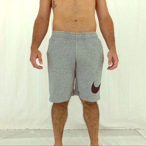 NIKE - SOFT 100% COTTON SHORTS - GREY - 🦏🐘🦛🦍